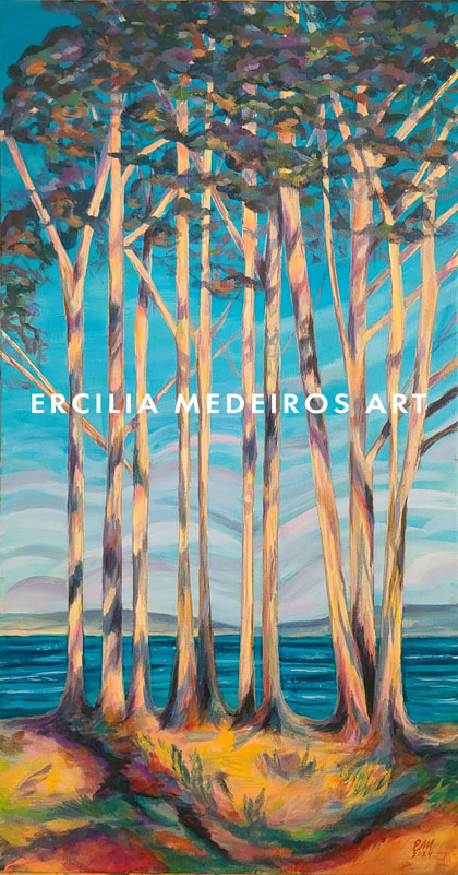 Copyright Ercilia Medeiros Santa Cruz California Fine Art by Ercilia Medeiros Copyright Ercilia Medeiros