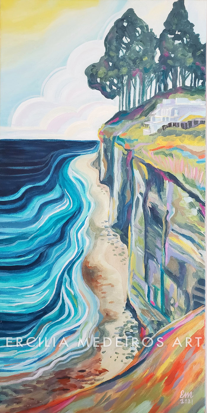 Copyright Ercilia Medeiros Santa Cruz California Fine Art by Ercilia Medeiros Copyright Ercilia Medeiros