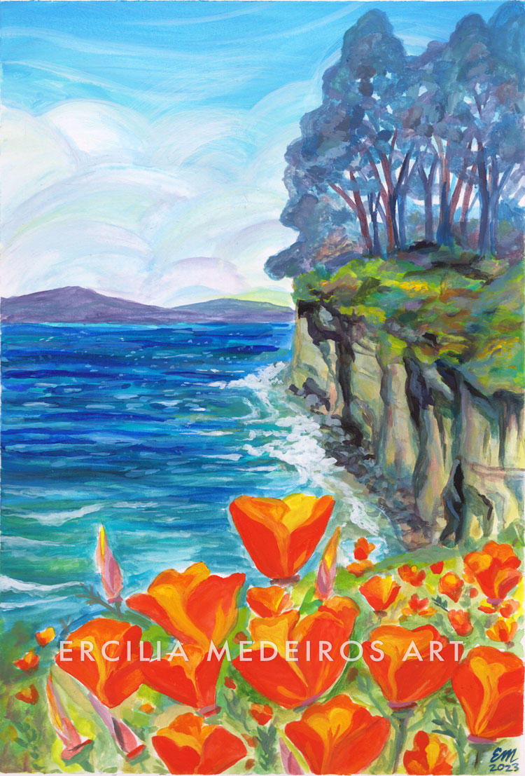 Copyright Ercilia Medeiros Santa Cruz California Fine Art by Ercilia Medeiros Copyright Ercilia Medeiros