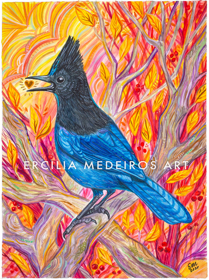 Copyright Ercilia Medeiros Santa Cruz California Fine Art by Ercilia Medeiros Copyright Ercilia Medeirosre