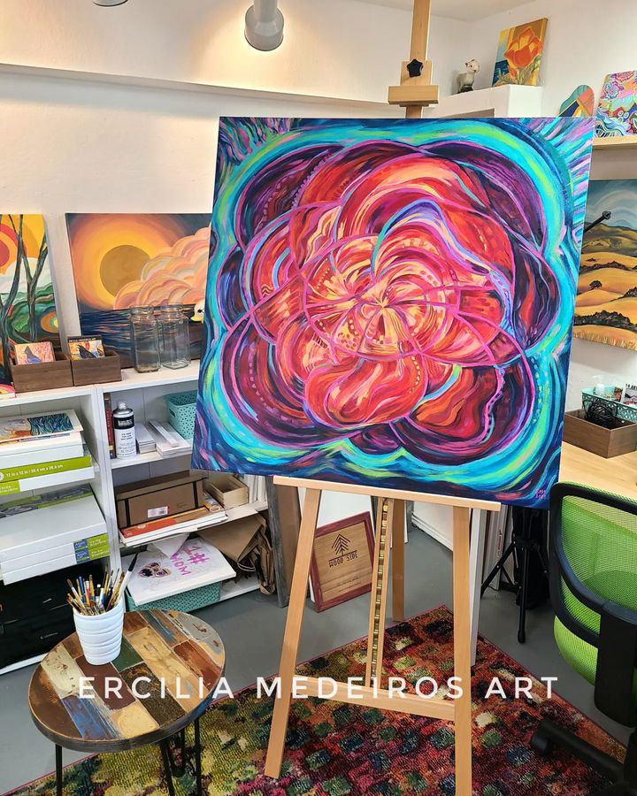 Copyright Ercilia Medeiros Santa Cruz California Fine Art by Ercilia Medeiros Copyright Ercilia Medeiros