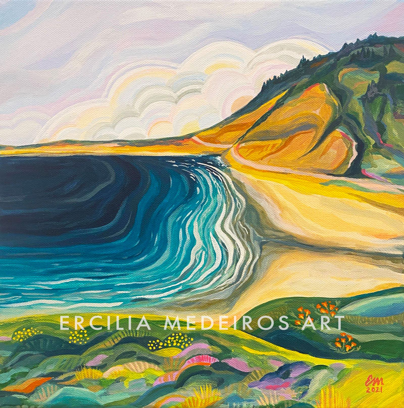 Copyright Ercilia Medeiros Santa Cruz California Fine Art by Ercilia Medeiros Copyright Ercilia Medeiros